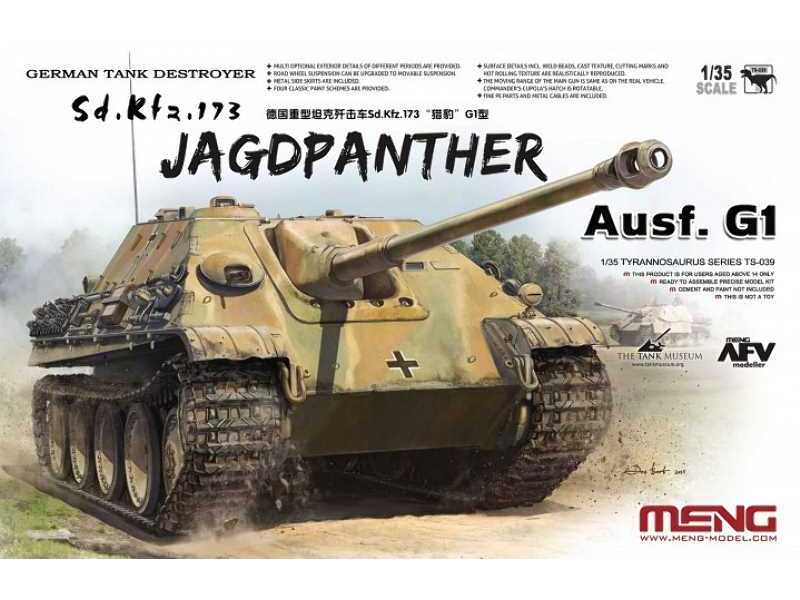 Sd.Kfz.173 Jagdpanther Ausf.G1 niemiecki niszczyciel czołgów - zdjęcie 1 Sd.Kfz.173 Jagdpanther Ausf.G1 niemiecki niszczyciel czołgów - zdjęcie 1