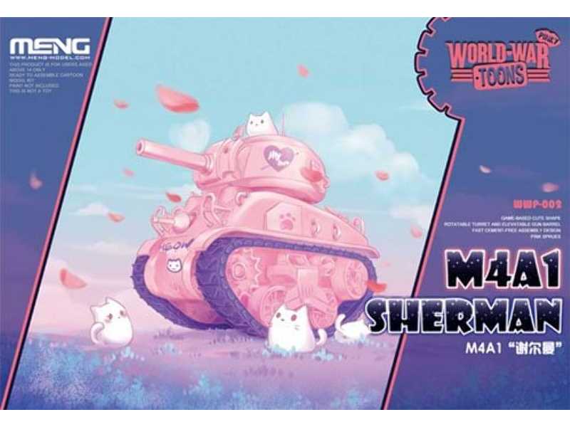 World-War Toons M4a1 Sherman - zdjęcie 1 World-War Toons M4a1 Sherman - zdjęcie 1