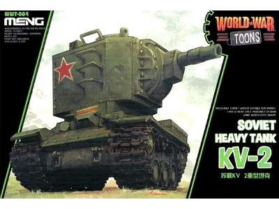 World War Toon Soviet Heavy Tank Kv-2 - zdjęcie 1