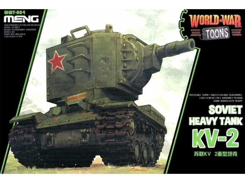 World War Toon Soviet Heavy Tank Kv-2 - zdjęcie 1 World War Toon Soviet Heavy Tank Kv-2 - zdjęcie 1