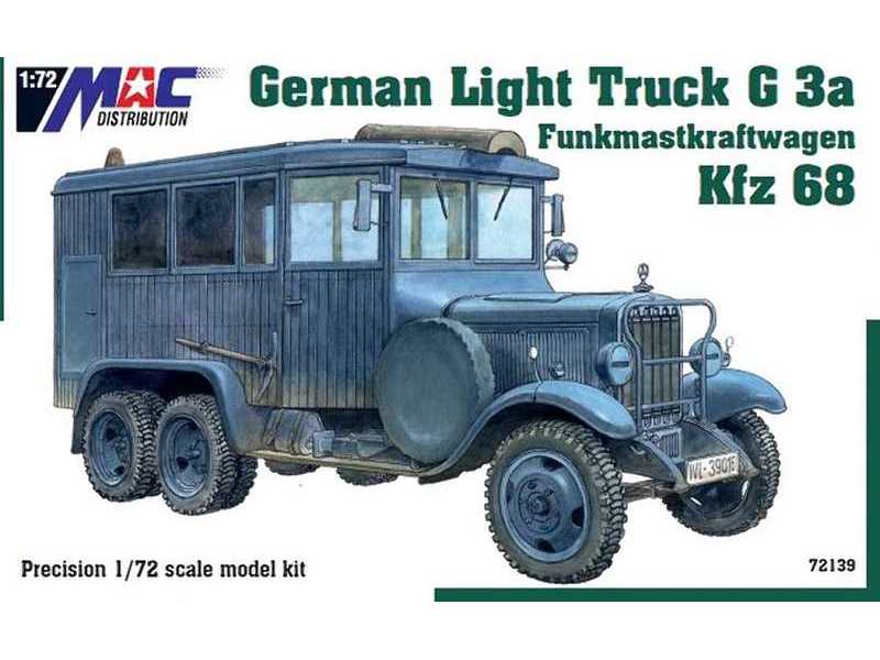 Mercedes Benz G3a German Light Funkmastcraftwagen Kfz. 68 - zdjęcie 1