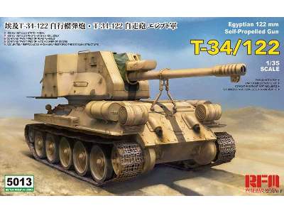 T-34/122 egipskie działo samobieżne - zdjęcie 1