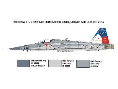 Northrop F-5E lotnictwo szwajcarskie - zdjęcie 4