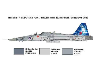 Northrop F-5E lotnictwo szwajcarskie - zdjęcie 5