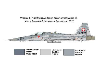 Northrop F-5E lotnictwo szwajcarskie - zdjęcie 6