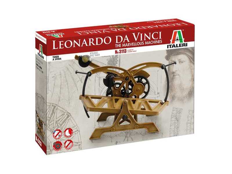 Leonardo Da Vinci - Zegar kulkowy - zdjęcie 1 Leonardo Da Vinci - Zegar kulkowy - zdjęcie 1