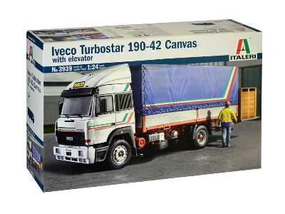 Iveco Turbostar 190-42 Canvas Whit Elevator - zdjęcie 2