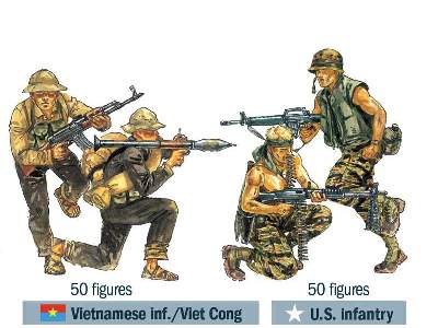 Operation Silver Bayonet - Vietnam War 1965 - Battle Set - zdjęcie 7