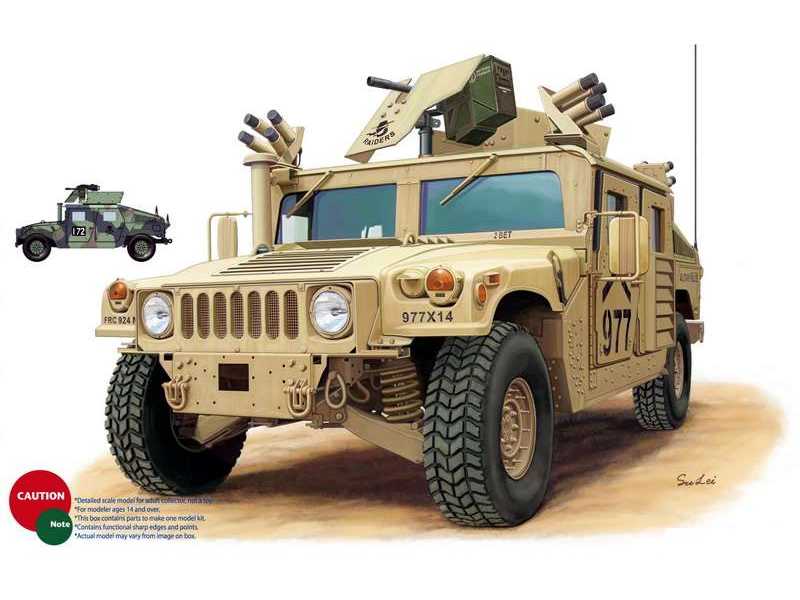 HMMWV M1114 Up-Armored Tactical Vehicle - zdjęcie 1 HMMWV M1114 Up-Armored Tactical Vehicle - zdjęcie 1