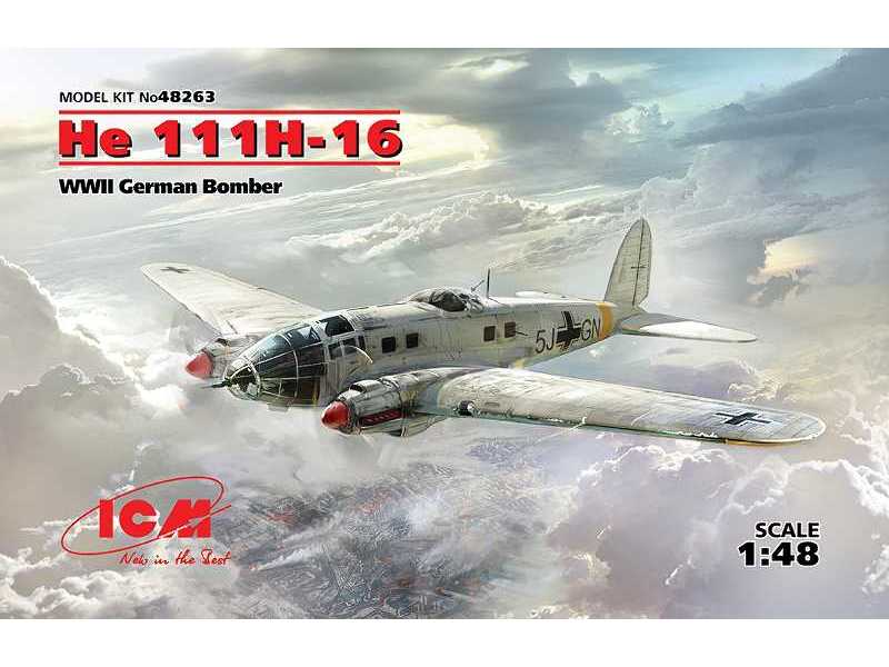 Heinkel He 111H-66 - niemiecki bombowiec II W.Ś. - zdjęcie 1