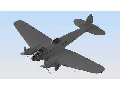 Heinkel He 111H-66 - niemiecki bombowiec II W.Ś. - zdjęcie 2