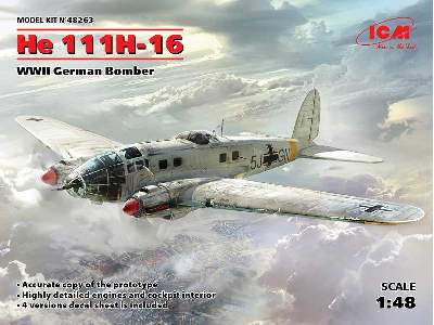 Heinkel He 111H-66 - niemiecki bombowiec II W.Ś. - zdjęcie 17