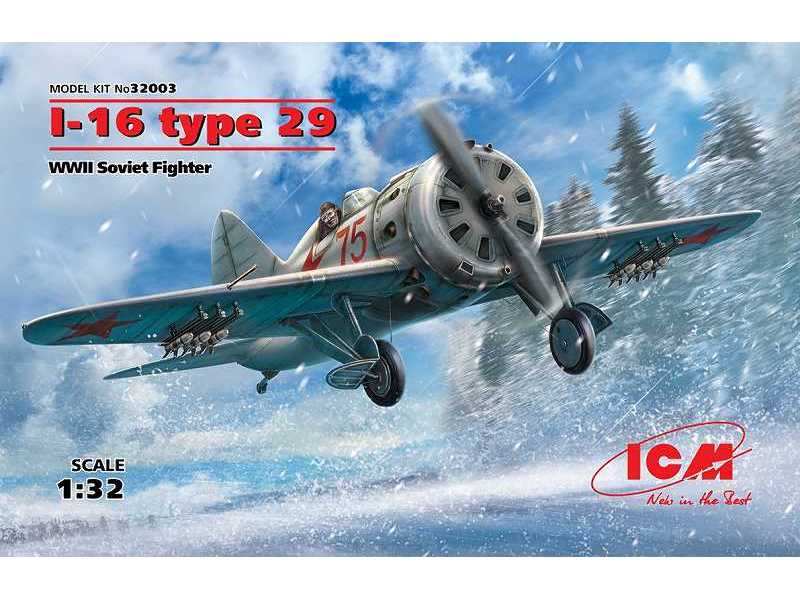 I-16 typ 29 - radziecki myśliwiec - II W.Ś. - zdjęcie 1 I-16 typ 29 - radziecki myśliwiec - II W.Ś. - zdjęcie 1
