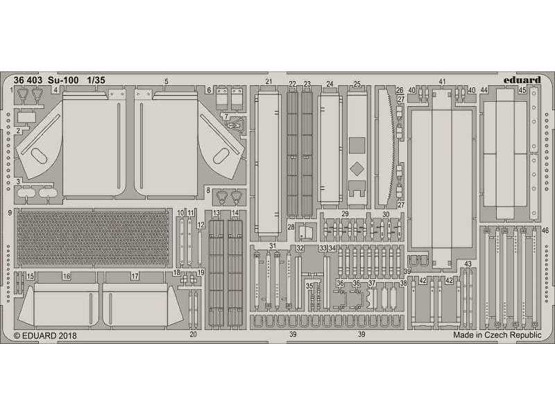 Su-100 1/35 - zdjęcie 1 Su-100 1/35 - zdjęcie 1