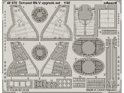 Tempest Mk. V upgrade set 1/48 - zdjęcie 1
