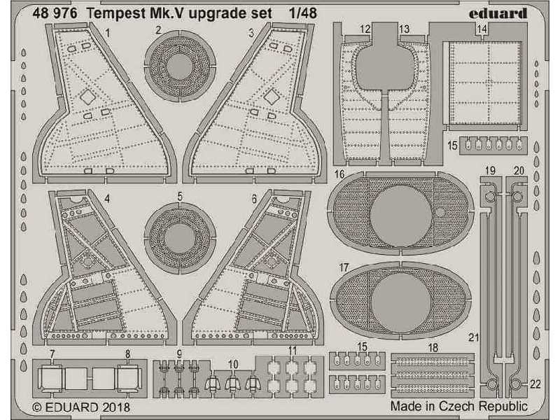 Tempest Mk. V upgrade set 1/48 - zdjęcie 1