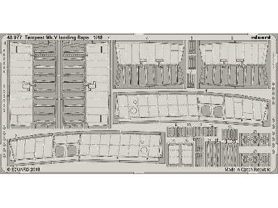 Tempest Mk. V landing flaps 1/48 - zdjęcie 1