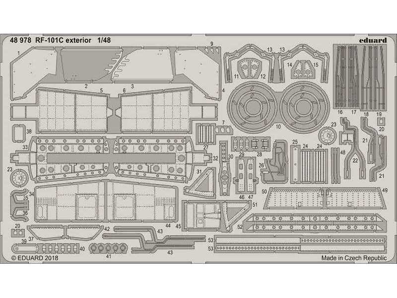 RF-101C exterior 1/48 - Kitty Hawk - zdjęcie 1 RF-101C exterior 1/48 - Kitty Hawk - zdjęcie 1