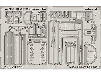 RF-101C interior 1/48 - Kitty Hawk - zdjęcie 2