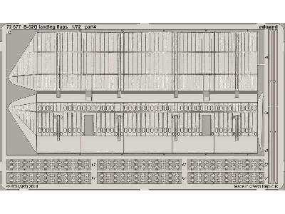 B-52G landing flaps 1/72 - Modelcollect - zdjęcie 4