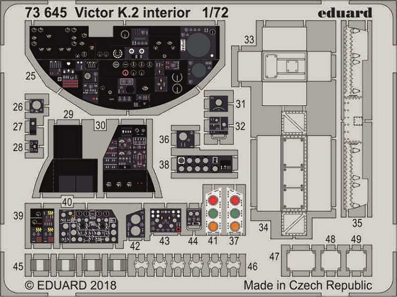Victor K.2 interior 1/72 - zdjęcie 1 Victor K.2 interior 1/72 - zdjęcie 1