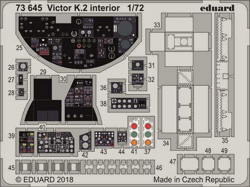 Victor K.2 interior 1/72 - zdjęcie 1