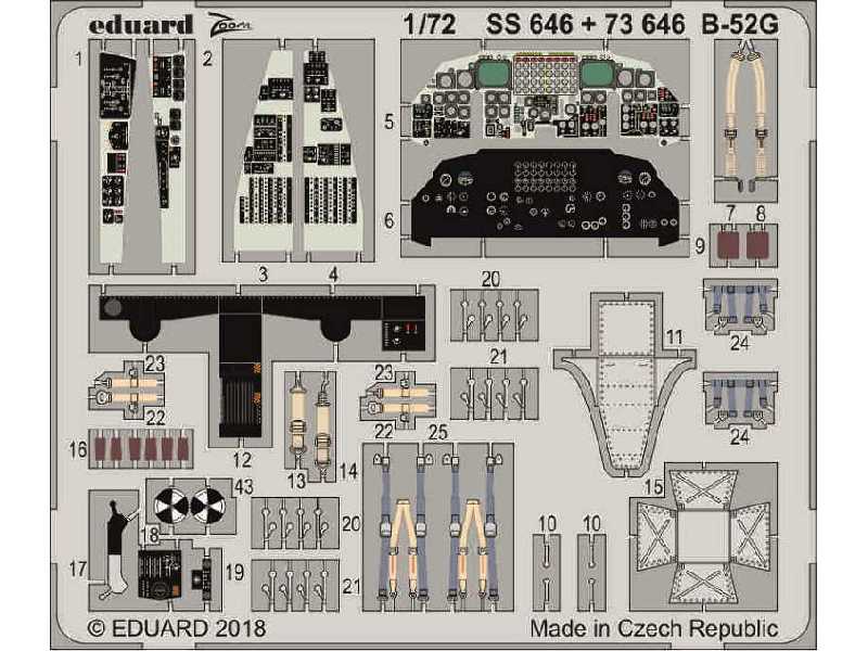 B-52G interior 1/72 - zdjęcie 1