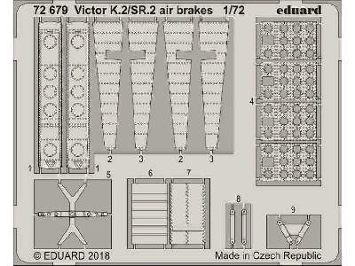 Victor K.2/ SR.2 airbrakes 1/72 - zdjęcie 1