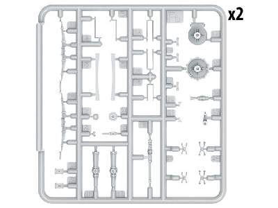 Sowiecka ciężarówka 2t 6x4 z armatą polową 76mm USV-BR  - zdjęcie 28