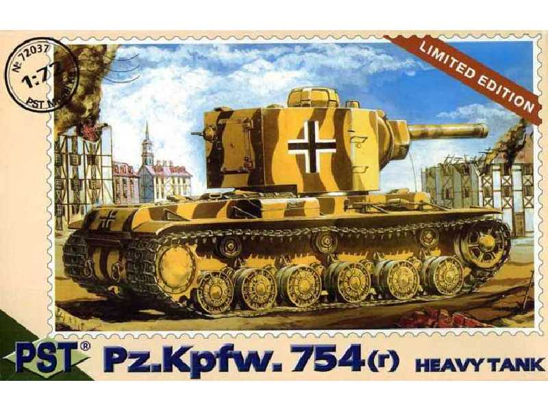 Ciężki czołg PzKpfw 754(r) (KV-2 w służbie niemieckiej) - zdjęcie 1