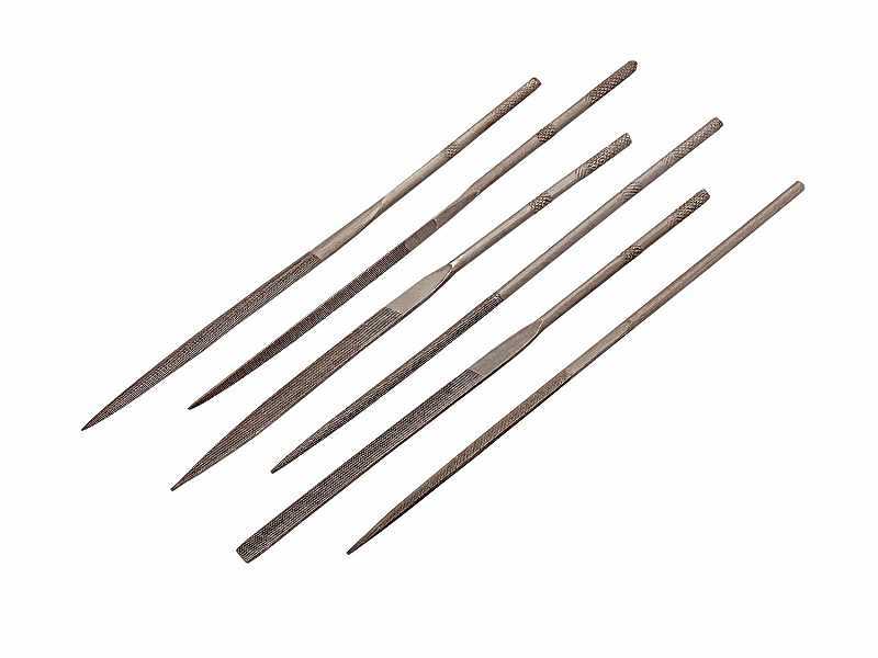 Zestaw 6 pilników - 140 mm - zdjęcie 1 Zestaw 6 pilników - 140 mm - zdjęcie 1