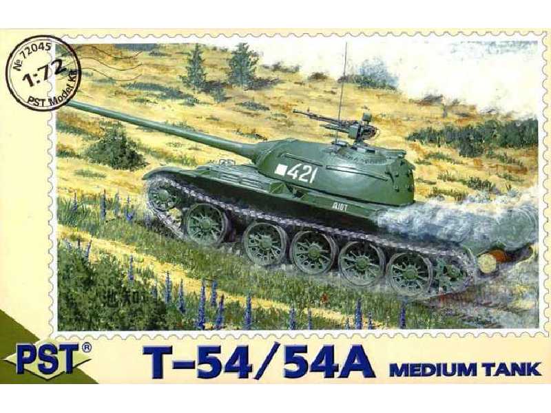 Czołg średni T-54/T-54A - zdjęcie 1 Czołg średni T-54/T-54A - zdjęcie 1