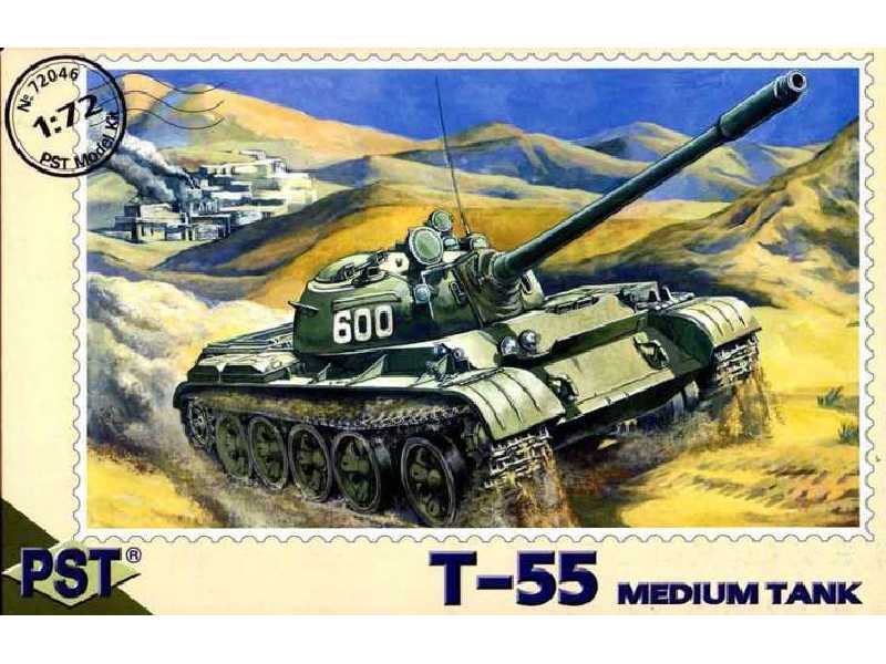 Czołg średni T-55 - zdjęcie 1 Czołg średni T-55 - zdjęcie 1