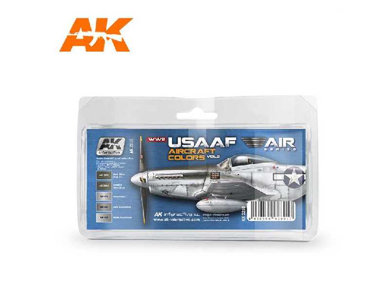 WW2 USAaf AircRAFt Colors Vol.2 Set - zdjęcie 1 WW2 USAaf AircRAFt Colors Vol.2 Set - zdjęcie 1