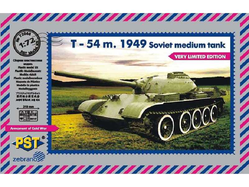 Czołg średni T-54 m. 1949 - zdjęcie 1 Czołg średni T-54 m. 1949 - zdjęcie 1