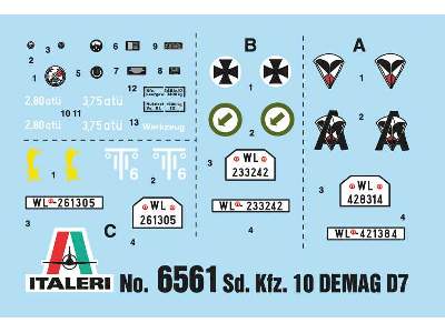 Sd.Kfz. 10 Demag D7 + niemieccy spadachroniarze - zdjęcie 3
