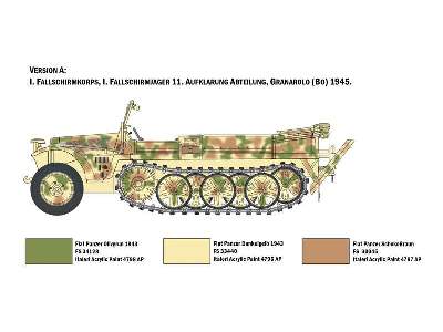 Sd.Kfz. 10 Demag D7 + niemieccy spadachroniarze - zdjęcie 4