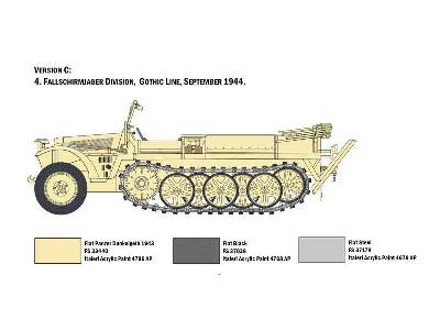 Sd.Kfz. 10 Demag D7 + niemieccy spadachroniarze - zdjęcie 6