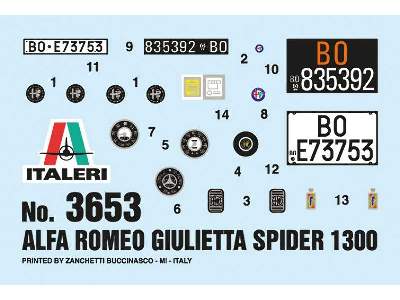 Alfa Romeo Giulietta Spider 1300 - zdjęcie 12