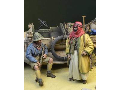 I W.Ś. Anzac Soldier & Arab Warrior 1915-18 - zdjęcie 1
