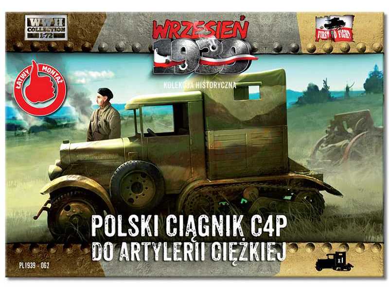 Polski ciągnik C4P do artylerii ciężkiej - zdjęcie 1