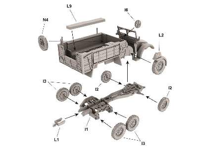 Krupp-Protze Kfz. 81 niemiecki samochód ciężarowy - zdjęcie 4