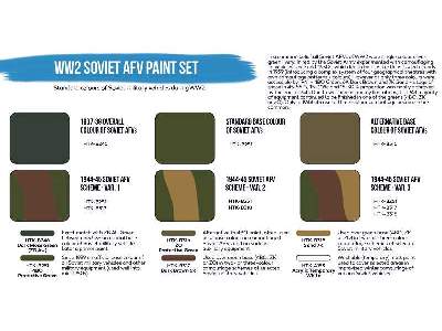 WW2 Soviet Afv Paint Set - zdjęcie 2