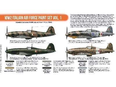 WW2 Italian Air Force Paint Set Vol.1 - zdjęcie 2