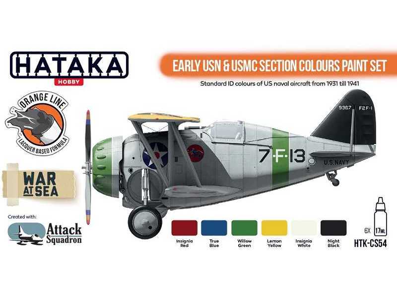 Early Usn&usmc Section Colours Paints - zdjęcie 1 Early Usn&usmc Section Colours Paints - zdjęcie 1
