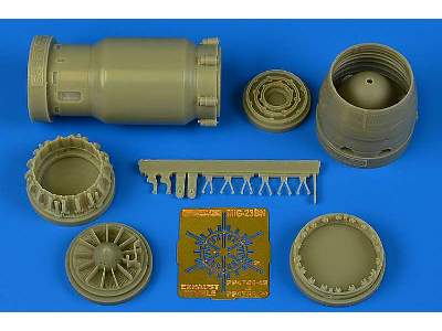 MiG-23BN early exhaust nozzle - opened - Trumpeter - zdjęcie 1