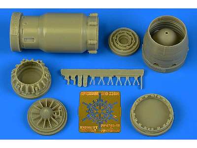 MiG-23BN late exhaust nozzle - opened - Trumpeter - zdjęcie 1