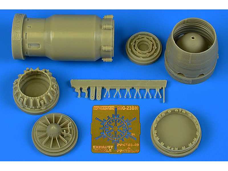 MiG-23BN late exhaust nozzle - opened - Trumpeter - zdjęcie 1