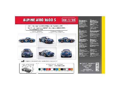 Alpine A110 1600 S - zestaw startowy - zdjęcie 2