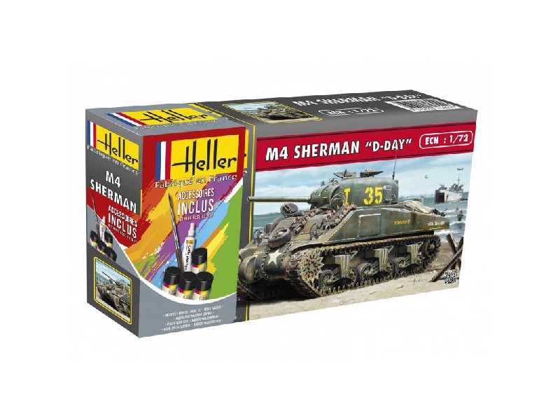 M4 Sherman D-day - zestaw podarunkowy - zdjęcie 1 M4 Sherman D-day - zestaw podarunkowy - zdjęcie 1